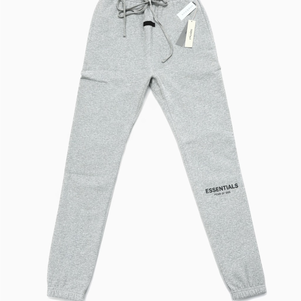 Fear of God Essentials Dark Oatmeal Sweatpants - Picture 2 of 4
